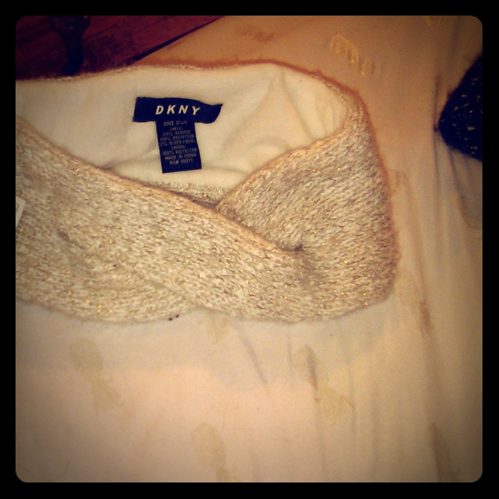 Dkny head band beanie